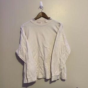 BCC Blues Womens  Sweater  L 100% Cotton Layers Basic Sport Formal Timeless Cozy